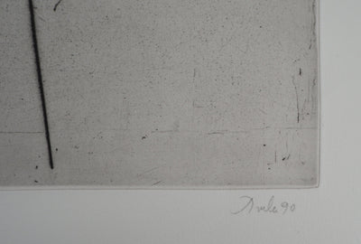  DADO : Tamerlano, 1990 - Gravure (détail)