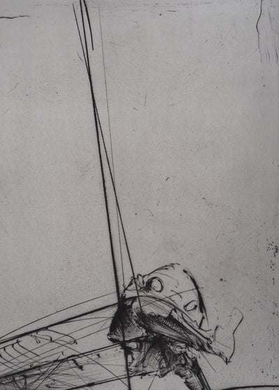  DADO : Tamerlano, 1990 - Gravure (détail)