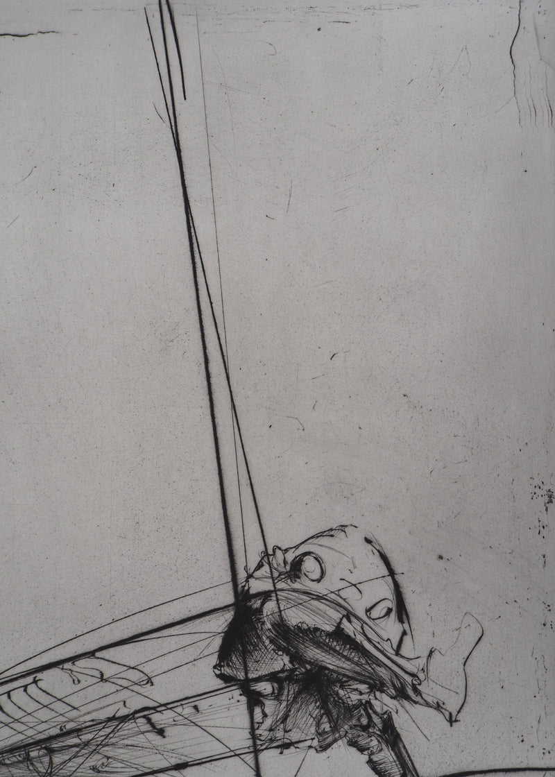  DADO : Tamerlano, 1990 - Gravure (détail)