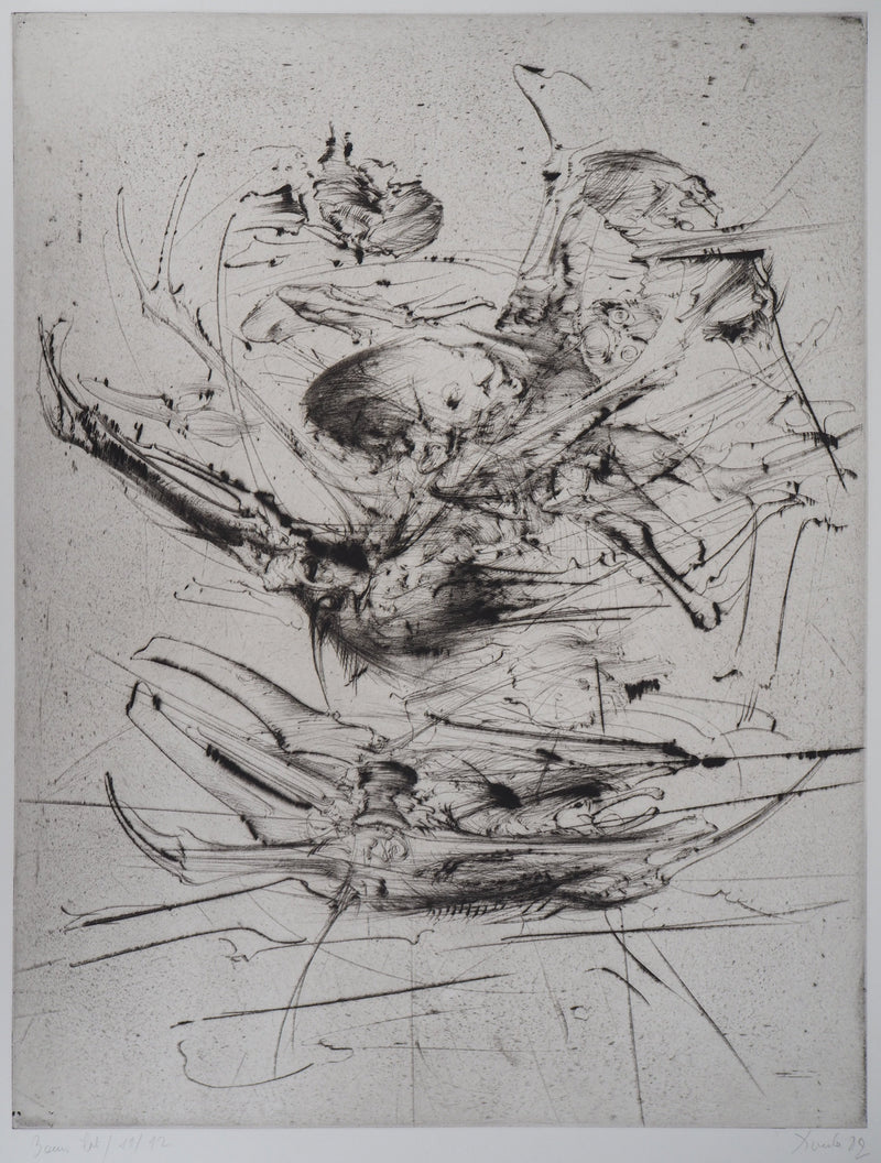  DADO : Tourbillon, 1982 - Gravure