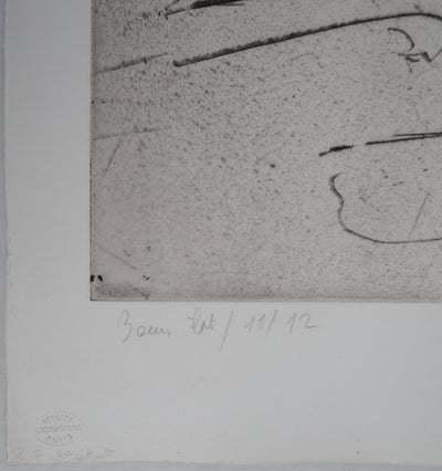  DADO : Tourbillon, 1982 - Gravure (détail)
