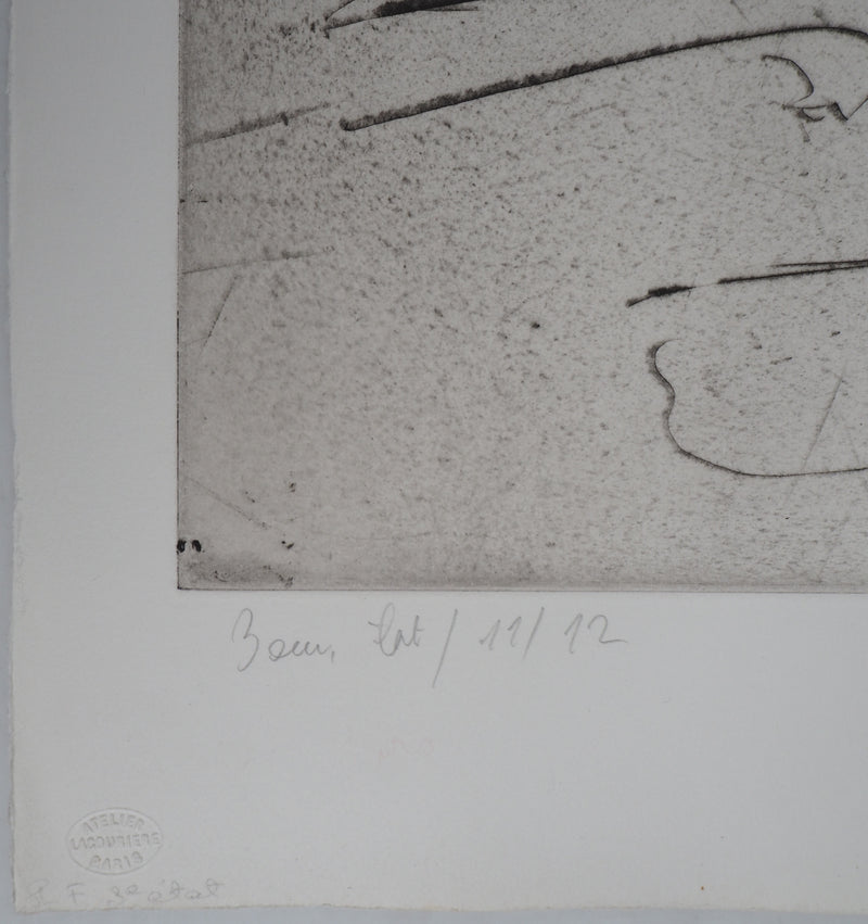  DADO : Tourbillon, 1982 - Gravure (détail)