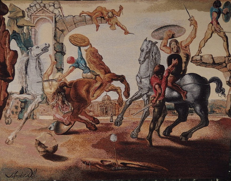 Salvador DALI : Bataille autour d&