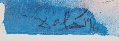 Salvador DALI : Biblia Sacra : Les Anges, Lithographie originale (photo de détail 3) - Crédit photo : Galerie Art.Paris