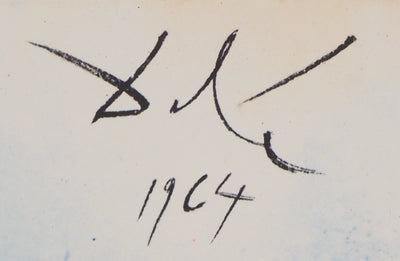Salvador DALI : Biblia Sacra : La Création des Animaux,, Lithographie originale (photo de détail 3) - Crédit photo : Galerie Art.Paris
