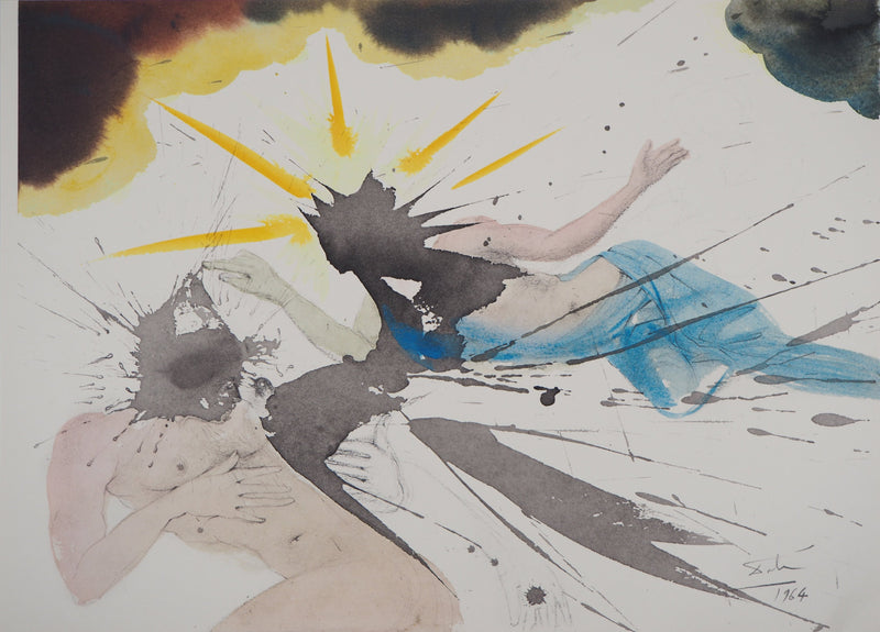 Salvador DALI : Biblia Sacra : La Résurrection, Lithographie originale (photo de détail 4) - Crédit photo : Galerie Art.Paris
