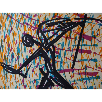 Salvador DALI : La Fede que vacilla (1974) - Lithographie (détail)