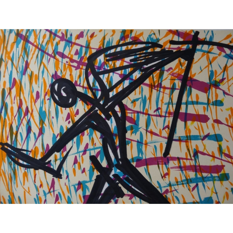 Salvador DALI : La Fede que vacilla (1974) - Lithographie (détail)
