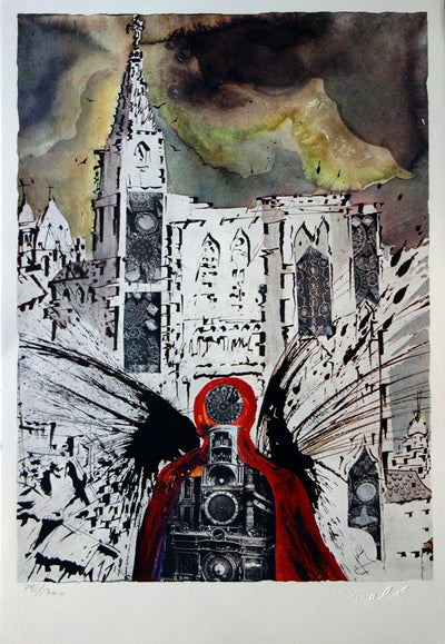 Salvador DALI : SNCF : Suite Papillon, Lithographie originale (photo de détail 6) - Crédit photo : Galerie Art.Paris