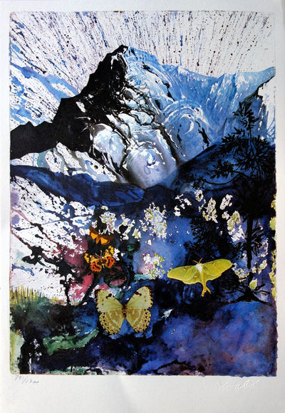 Salvador DALI : SNCF : Suite Papillon, Lithographie originale (photo de détail 7) - Crédit photo : Galerie Art.Paris