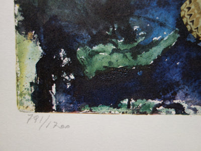 Salvador DALI : SNCF : Suite Papillon, Lithographie originale (photo de détail 8) - Crédit photo : Galerie Art.Paris