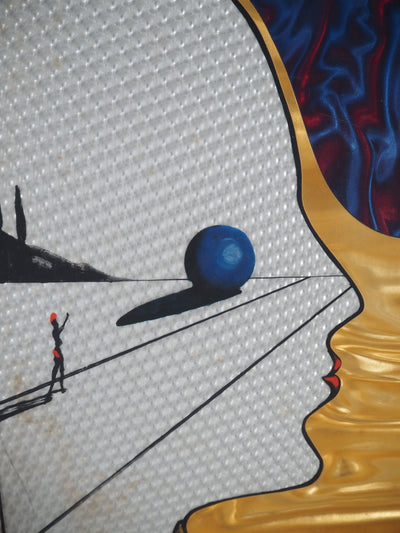 Salvador DALI : Tristan et Iseult : La coupe aux deux visage, Lithographie originale (photo de détail 5) - Crédit photo : Galerie Art.Paris