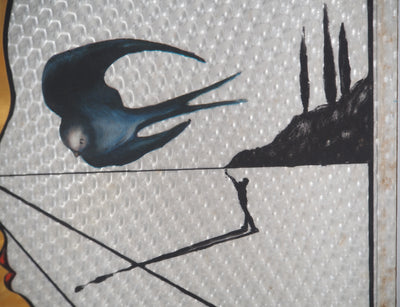 Salvador DALI : Tristan et Iseult : La coupe aux deux visage, Lithographie originale (photo de détail 6) - Crédit photo : Galerie Art.Paris