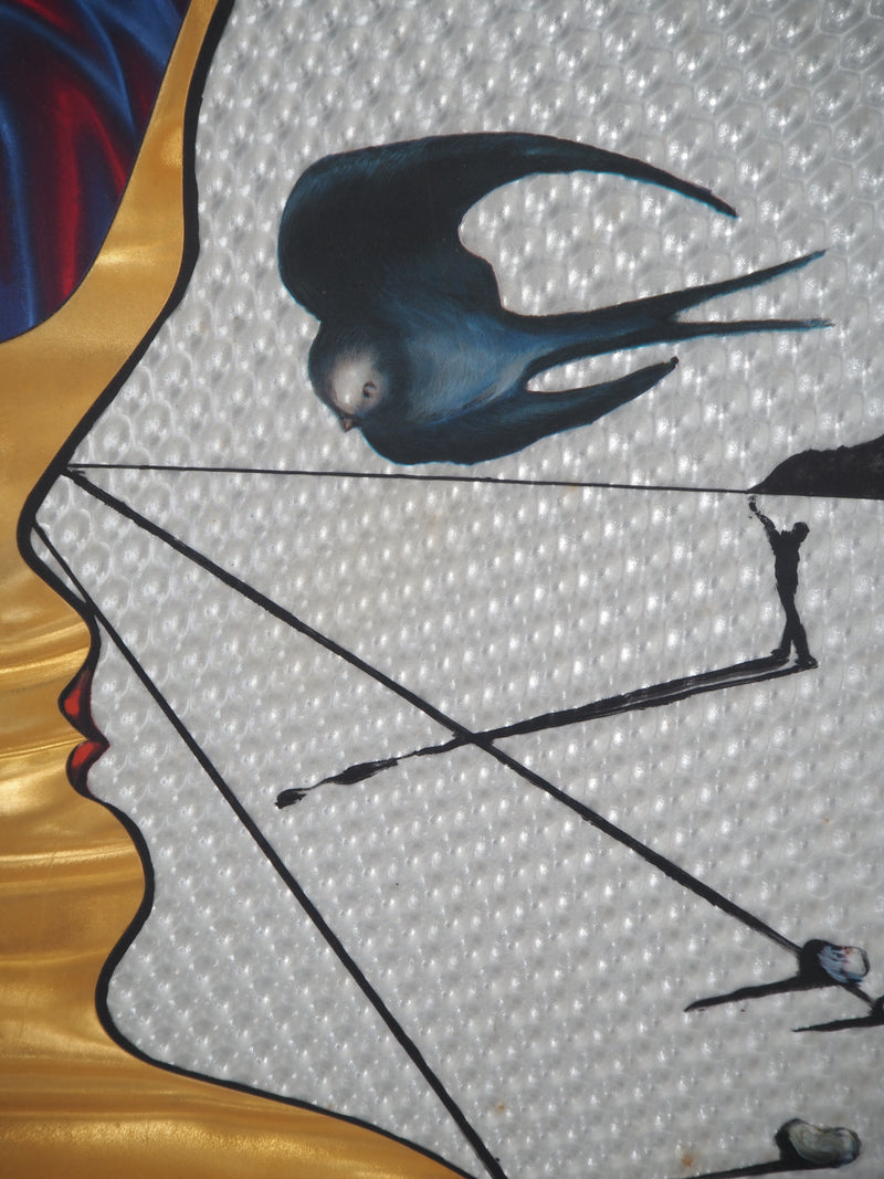 Salvador DALI : Tristan et Iseult : La coupe aux deux visage, Lithographie originale (photo de détail 10) - Crédit photo : Galerie Art.Paris