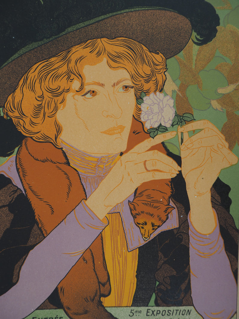 Georges DE FEURE : Salon des Cent, 1895 - Affiche