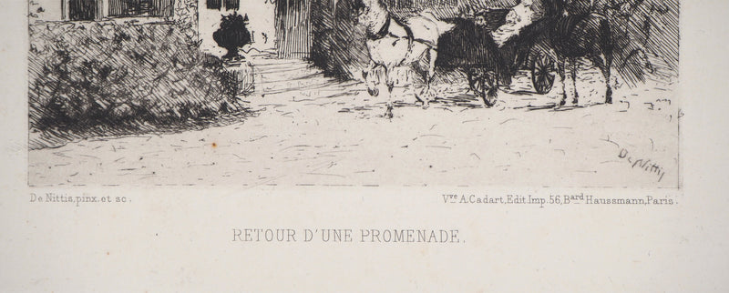 Giuseppe DE NITTIS : Retour d&