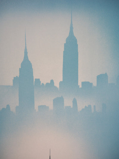 Irena DEDICOVA : New York - Lithographie (détail)