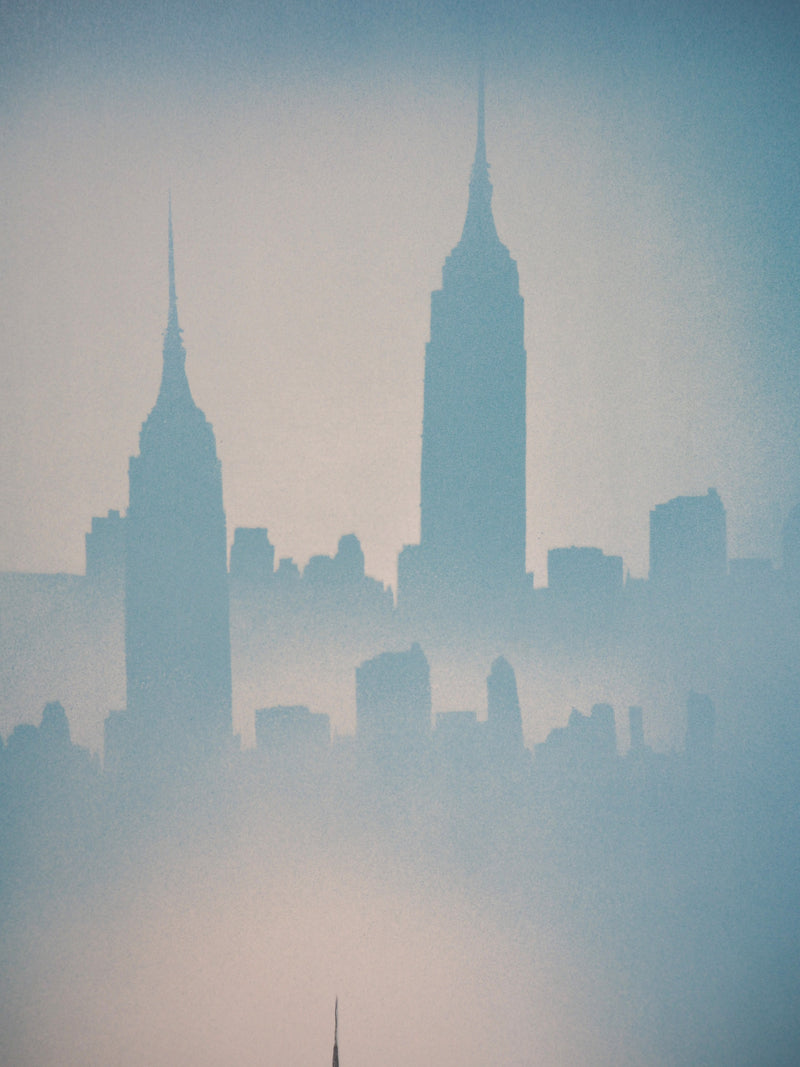 Irena DEDICOVA : New York - Lithographie (détail)