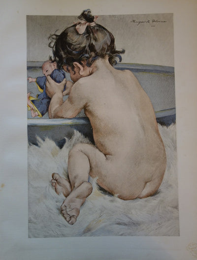Marguerite DELORME : La Poupée - Lithographie