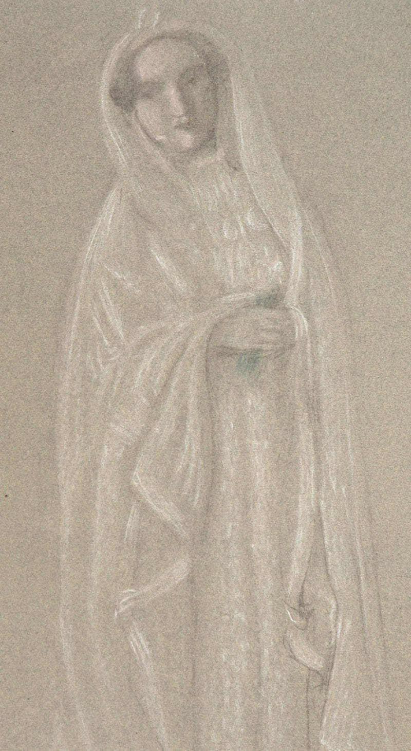 Maurice DENIS : Figure de femme, Etude pour l&