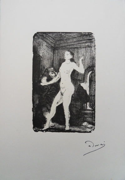 André DERAIN : Nu debout, Lithographie originale (vue générale) - Crédit photo : Galerie Art.Paris