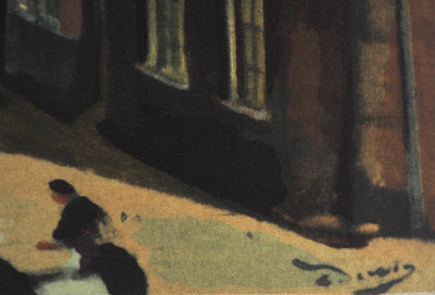 André DERAIN : Amiens - Lithographie (détail)
