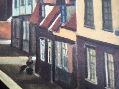 André DERAIN : Amiens - Lithographie (détail)