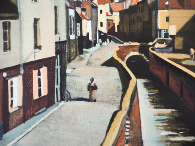 André DERAIN : Amiens - Lithographie (détail)