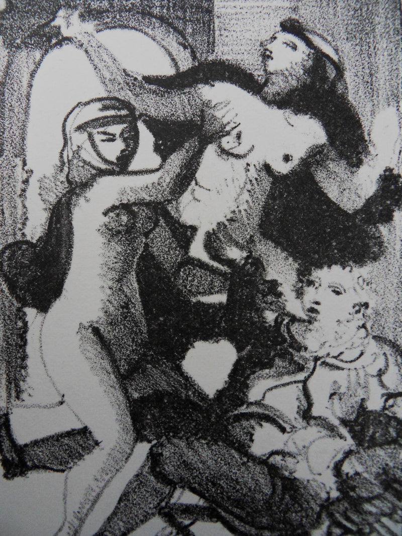 André DERAIN : Liesse et débauche, Lithographie originale (photo de détail 2) - Crédit photo : Galerie Art.Paris