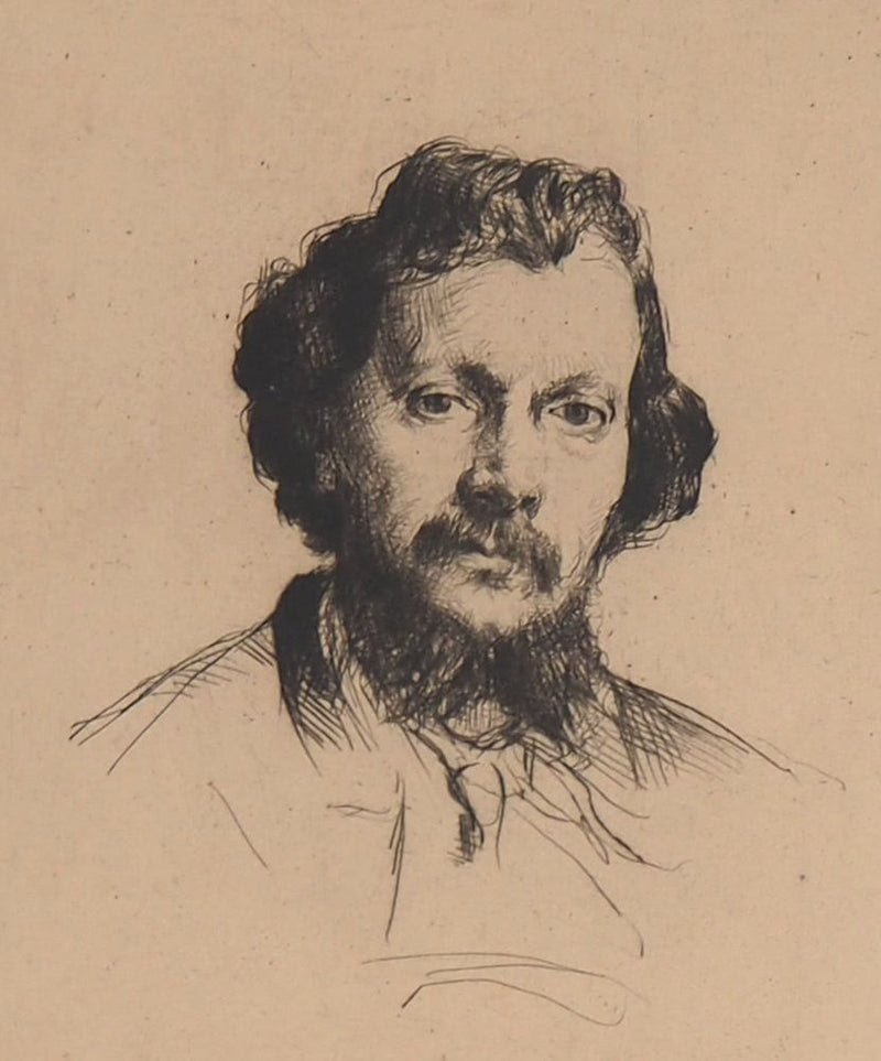 Marcelin DESBOUTIN : Portrait d&