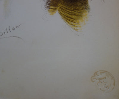 Henri Patrice DILLON : Polichinelle - Lithographie (détail)
