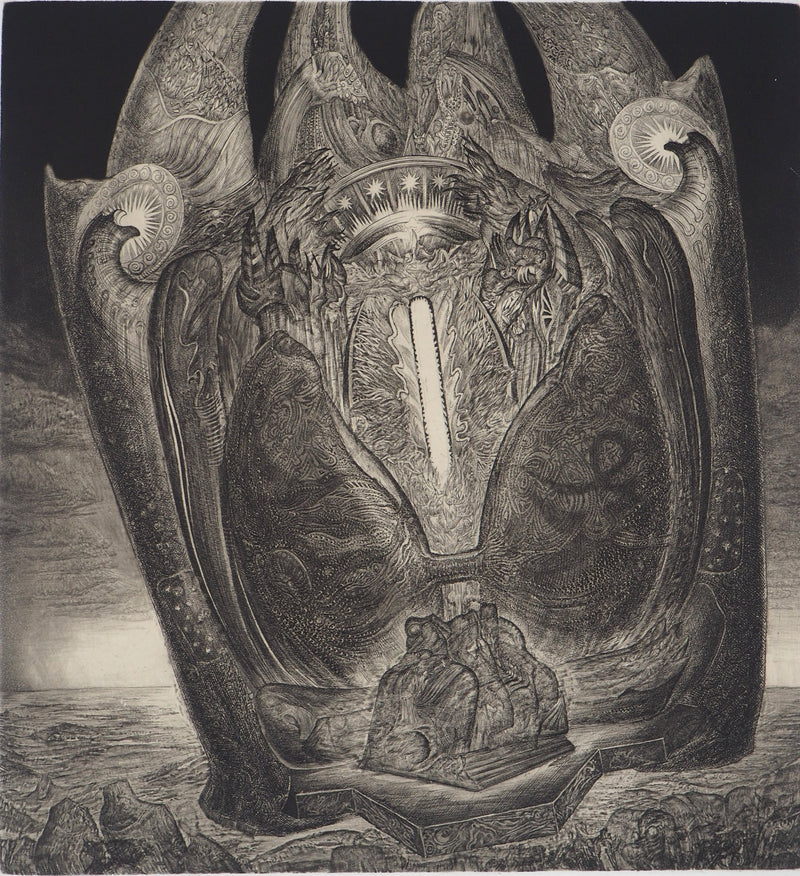 Yves DOARE : Hommage à Paolo Veueziano - Gravure
