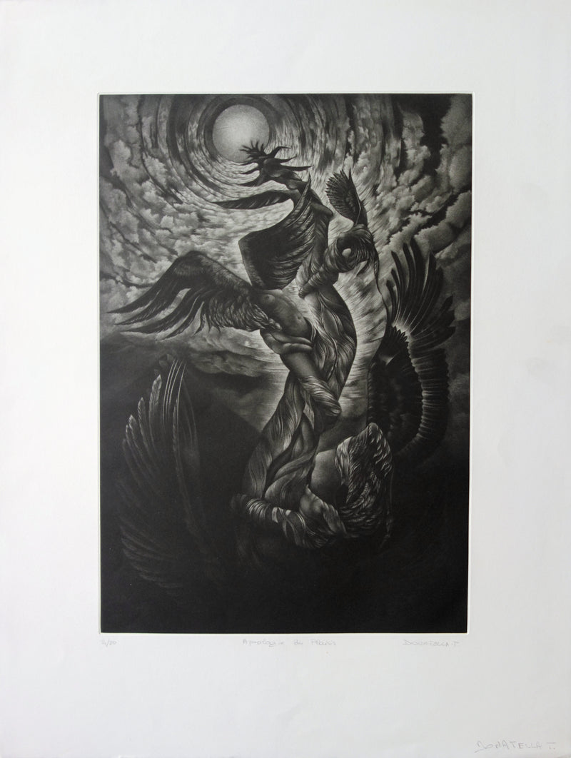 T. DONATELLA : Apologie du plaisir - Gravure