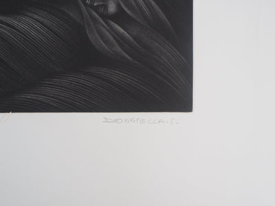 T. DONATELLA : Les gardiennes des rêves - Gravure (détail)