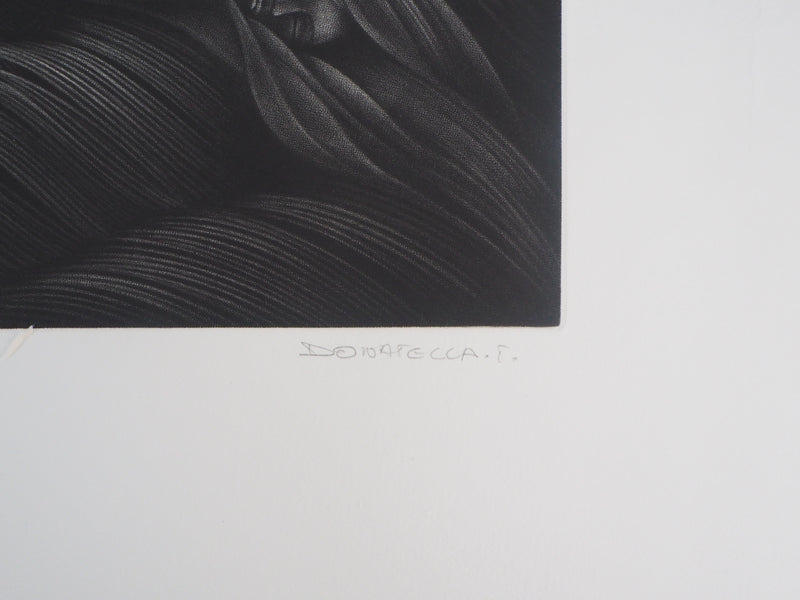 T. DONATELLA : Les gardiennes des rêves - Gravure (détail)