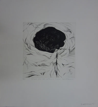 T. DONATELLA : Songes vêtus des couleurs de l'aube - Gravure