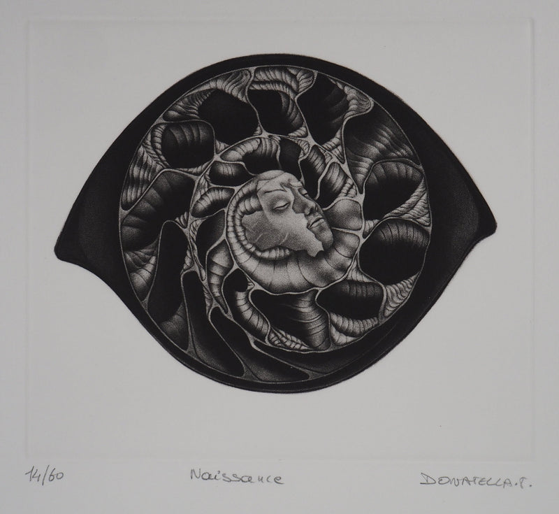  DONATELLA T : Naissance - Gravure