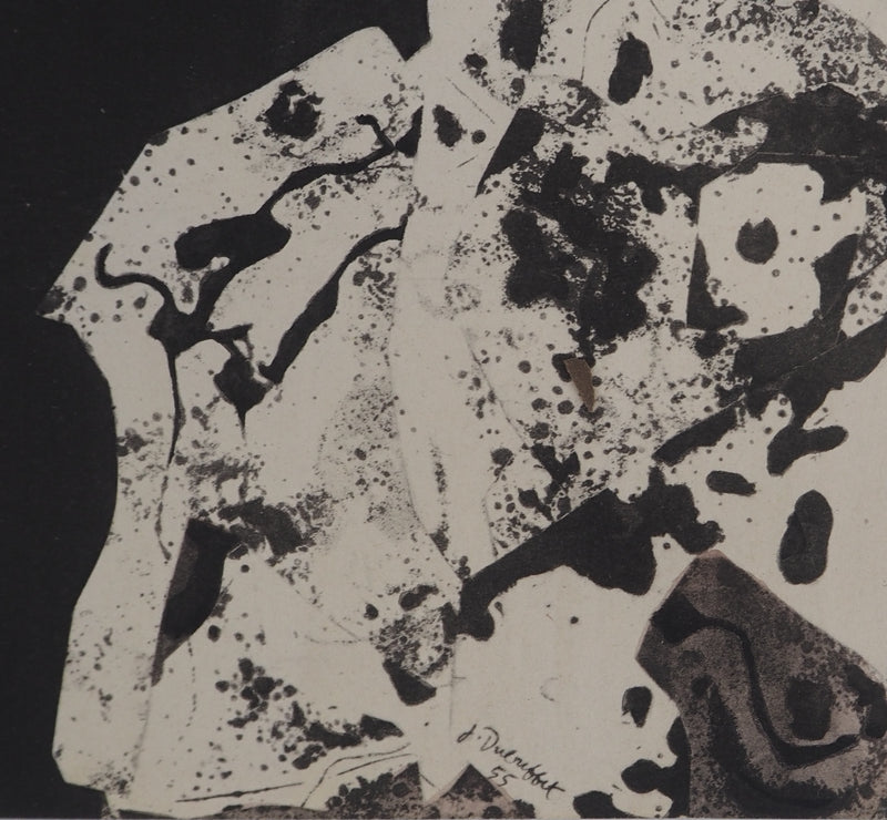 Jean DUBUFFET : Personnage - art (détail)