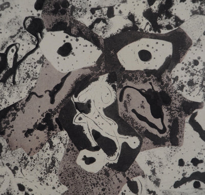 Jean DUBUFFET : Personnage - art (détail)