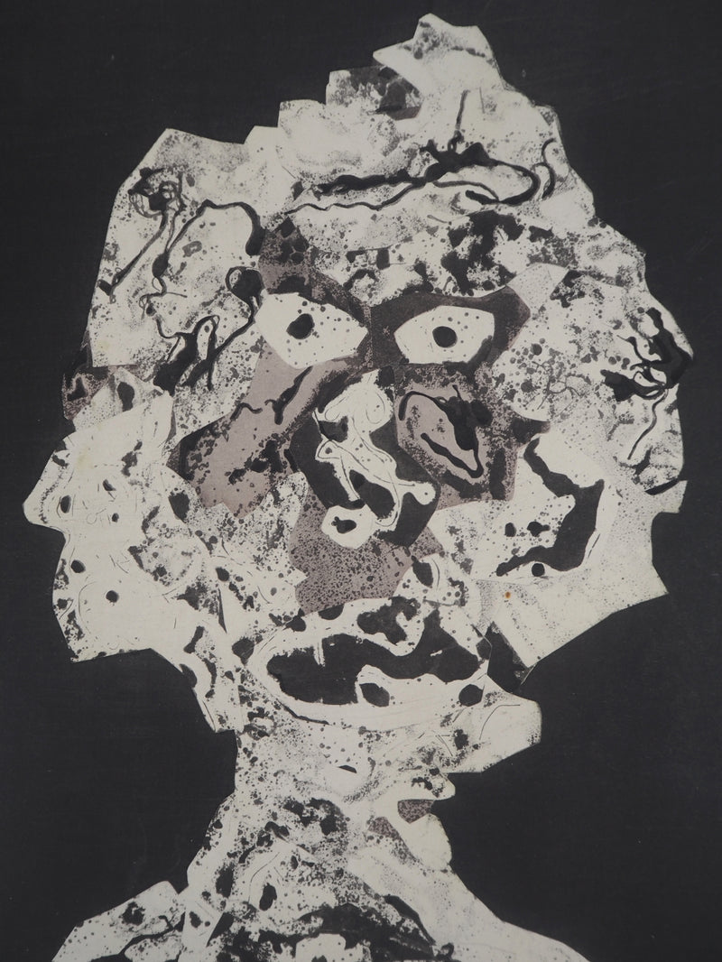 Jean DUBUFFET : Personnage - art (détail)