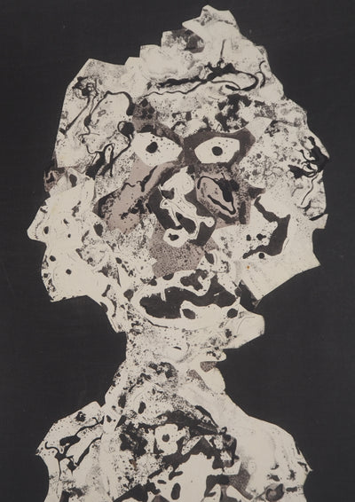 Jean DUBUFFET : Personnage - art (détail)