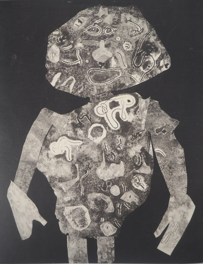 Jean DUBUFFET : Personnage composé - art