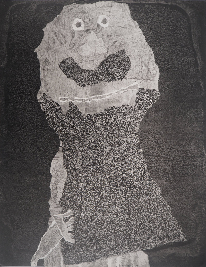 Jean DUBUFFET : Barbe des perplexités - Lithographie
