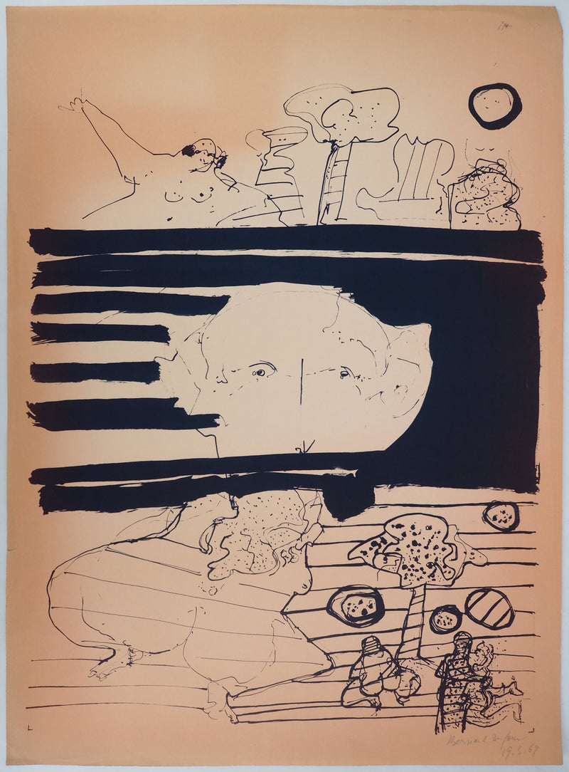 Bernard DUFOUR :  - Sérigraphie