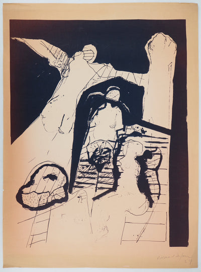 Bernard DUFOUR :  Figures féminines - Sérigraphie