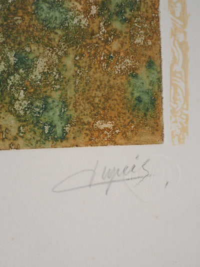 Jean DUPUIS : Violon Soliste - Gravure (détail)