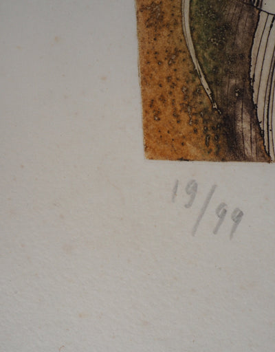 Jean DUPUIS : Violon Soliste - Gravure (détail)