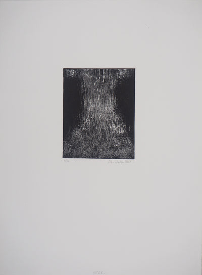 Philippe DUTHILLEUL : Trou noir  - Gravure (détail)