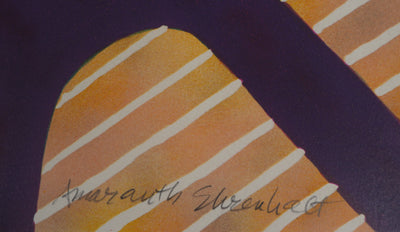 Amaranth Roslyn EHRENHALT : Composition colorée - Lithographie (détail)
