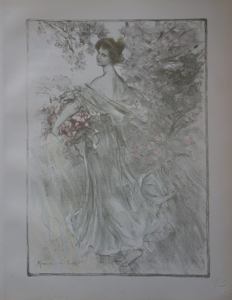 Maurice ELIOT : Printemps - Lithographie